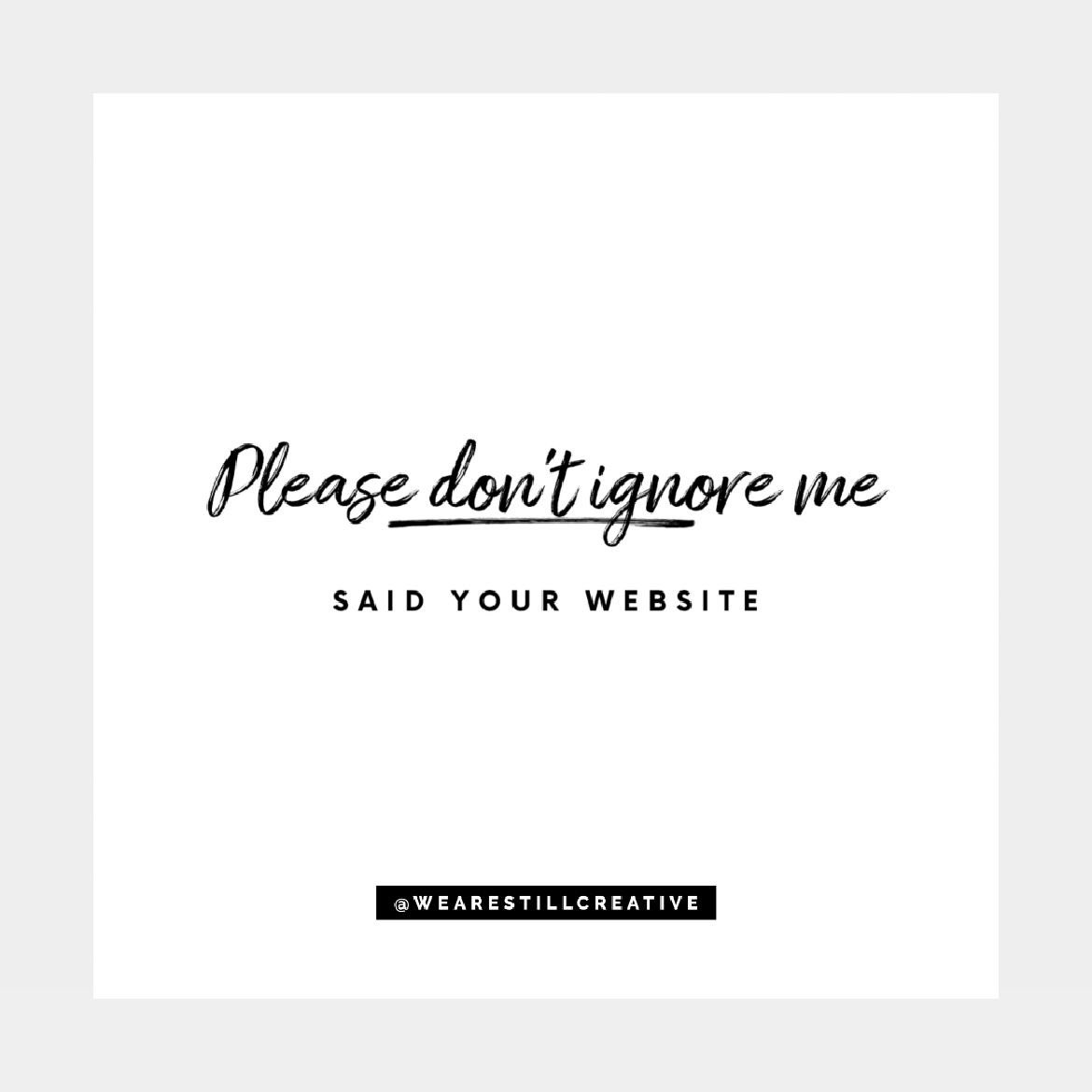 stillcreative's tweet image. ✨Websites need to be nurtured ✨

#webdesign #website #design #graphicdesign #logodesign #webdesigner #web #websitedesign #branding #seo #ui #webdeveloper #ux #css #uidesign #html #uxdesign #business #logo #programming #wordpress #webstagram #webdeveloper