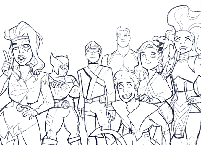 post booster drawing... sa wakas ok ok na 