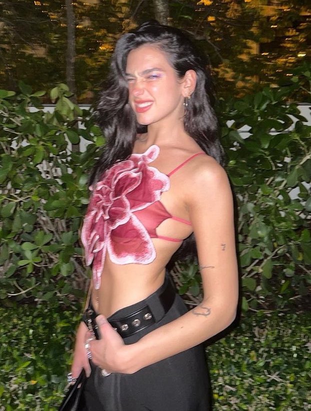 gabrixlino's tweet photo. dua lipa x prosciutto san daniele https://t.co/owvkUfueVN