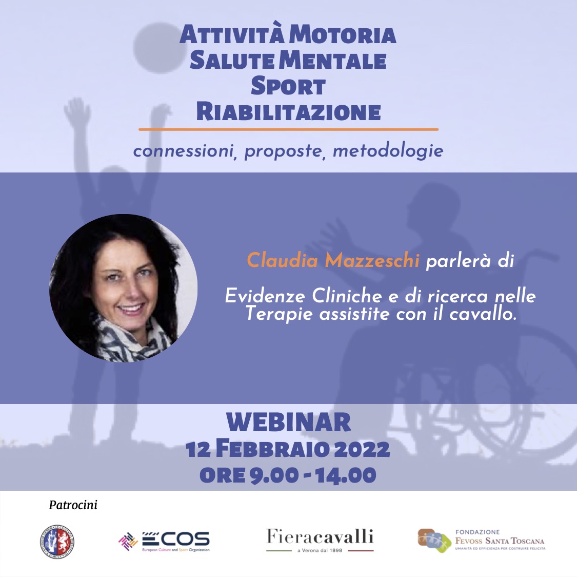 ecos_europe's tweet photo. Il 12 Febbraio, #webinar #online su #sport e #salutementale. L’evento sarà occasione per parlare di sport e #terapia, analizzando la figura del #disabilitymanager e prendendo spunto dagli #sportequestri e dal loro modello di intervento.
REGISTRATI ORA: https://t.co/FoxMzD18g7 https://t.co/QKN2JwQx4l