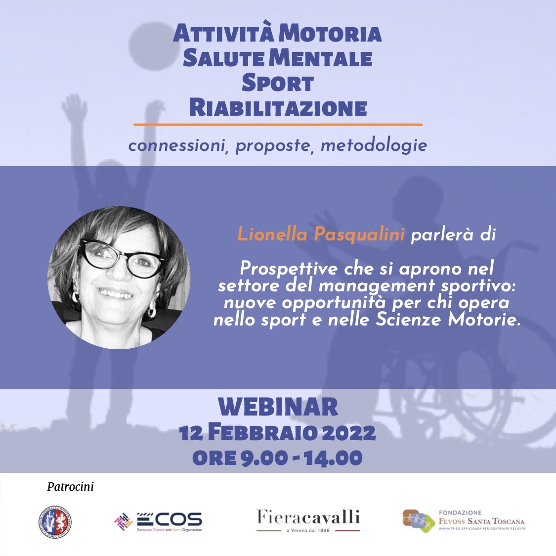 ecos_europe's tweet photo. Il 12 Febbraio, #webinar #online su #sport e #salutementale. L’evento sarà occasione per parlare di sport e #terapia, analizzando la figura del #disabilitymanager e prendendo spunto dagli #sportequestri e dal loro modello di intervento.
REGISTRATI ORA: https://t.co/FoxMzD18g7 https://t.co/QKN2JwQx4l