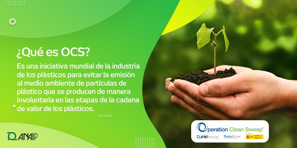 ANAIP_es's tweet image. ¿Qué queremos conseguir con el #programaOCS?🤗 

Ayudar a que en todas las operaciones en las que se manipule granza de plástico, se apliquen buenas prácticas para evitar fugas al medio ambiente.🌏

¿Te sumas al proyecto?👉🏼 bit.ly/3tUdpiS @PlasticsEuropES @mitecogob