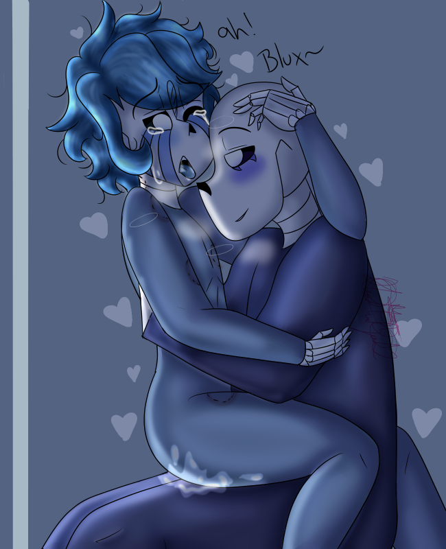 WildCatv9's tweet photo. Al fin los profane wUuU 

Blux x Stellar. Ambos disfrutando de una noche juntos, solo que no se han percatado que dejaron la puerta un poquito abierta jsjs. 

Blux le pertenece a :@InsanityBt 

#Sanscest #Blux_Sans #Stellar_Sans #Ship #nsfw #Undertale #Undertale_oc #Ectocuerpo https://t.co/ddF7k93nIo