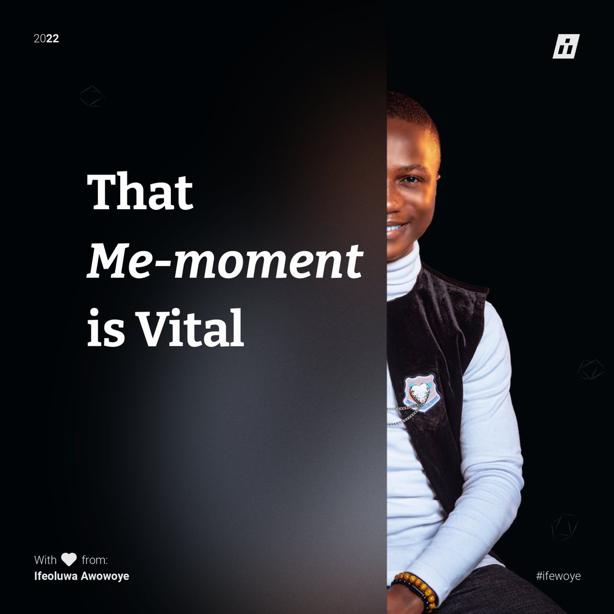AwowoyeI's tweet photo. Fellow Creatives, that "me-moment" is very important too.

#designers #nondesigners #creatives #ifewoye #design https://t.co/DT0Z4Wb5CN