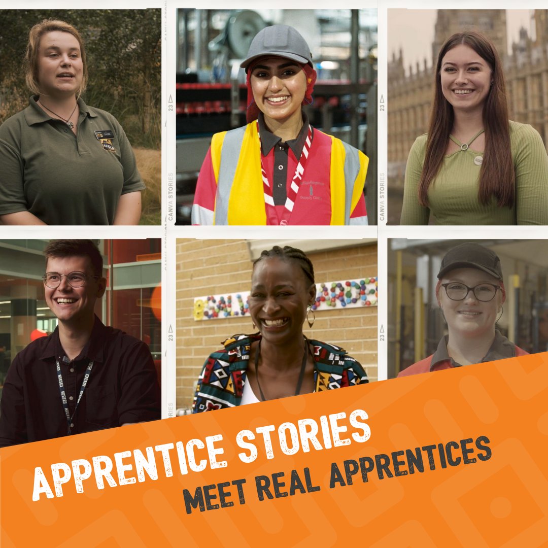 Tune in later for #AskAnApprentice from 12 noon – 2pm! Whet your appetite with our series of apprentice stories, giving you a great insight to a wide range of roles and industries. 

Hear direct from the apprentices themselves: tinyurl.com/2p93y9sc #NAW2022 #apprenticeships