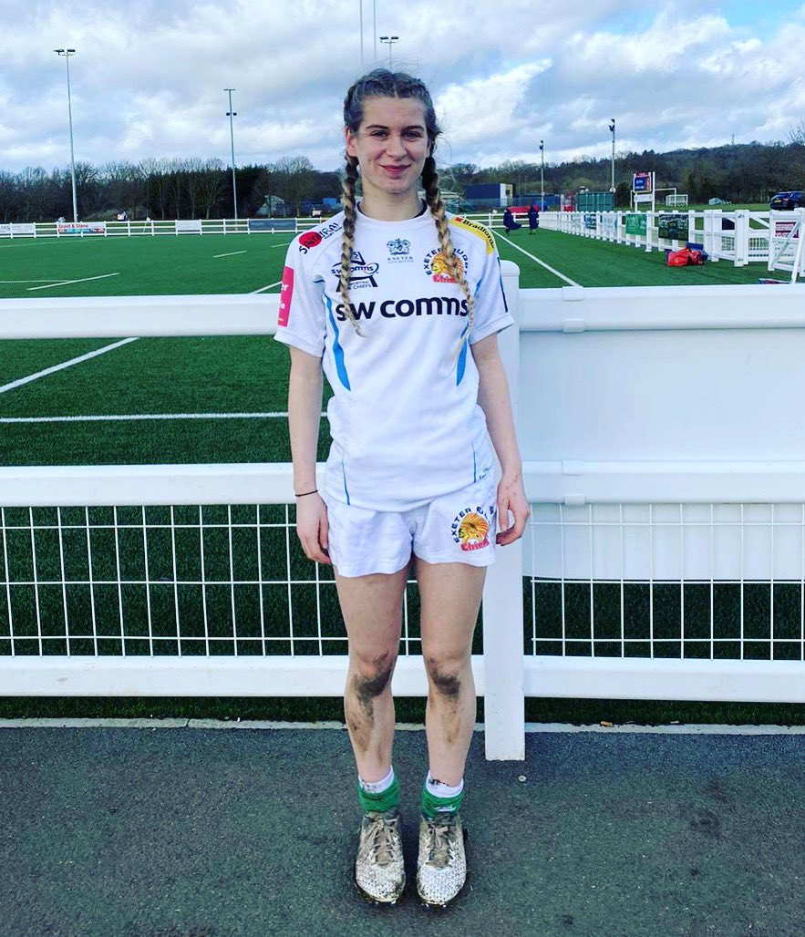 PLAYER PROFILE: This is Tilly Pulfer in Year 11. Tilly plays for the Exeter Chiefs U18 Squad and has ambitions to play for England next year! Last weekend she played against Saracens, Wasps, and Gloucester in Oxford in the South of England Tournament. Tilly, we salute you!