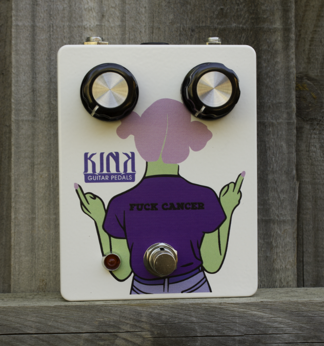 KPedals's tweet photo. Looking back at the Fuck Cancer Fuzz. Mk. 1.5 tone bender. 

This one managed to make enough to donate over $2k to @loveyoursister

Should we do another? https://t.co/axXdkzh2fc