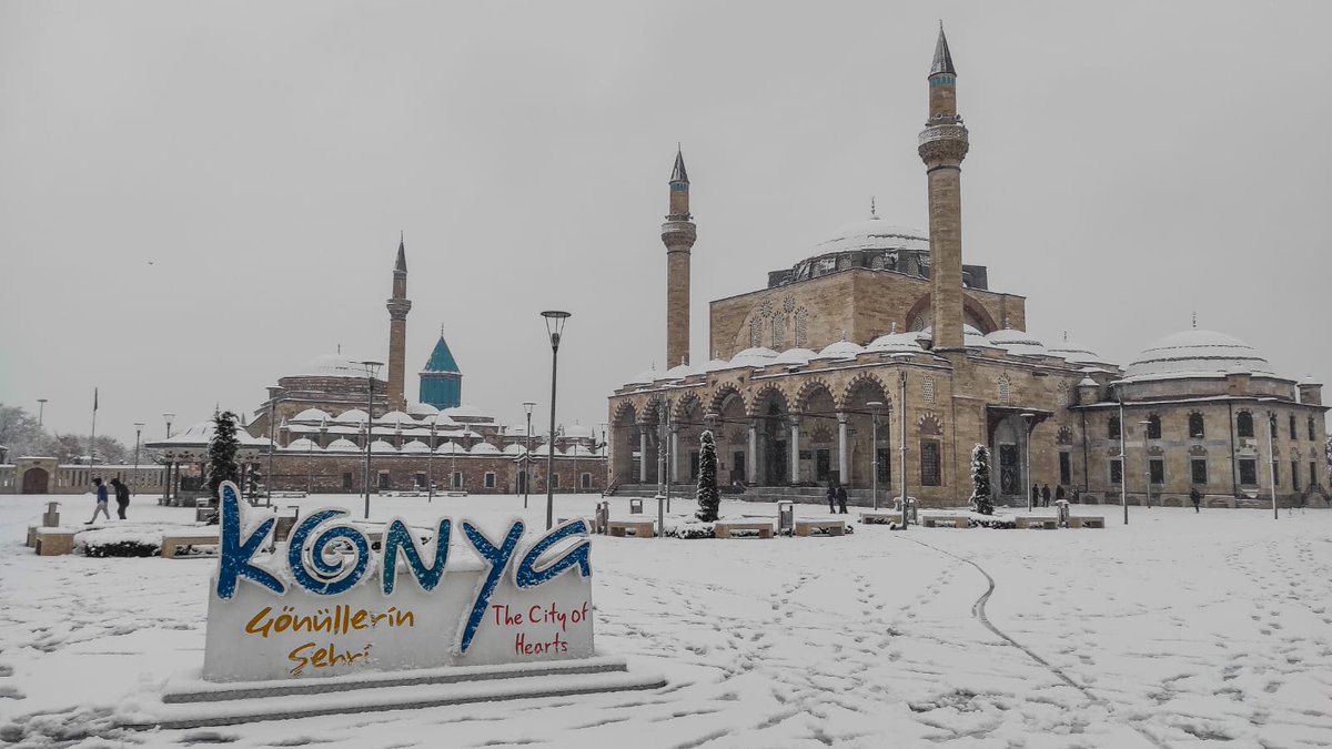 GuzelGonyam's tweet photo. #Kar bu şehre çok yakışıyor. 🧿 

📍Konya, 📸 Ömer Tanoğlu. https://t.co/rWedomHA2y