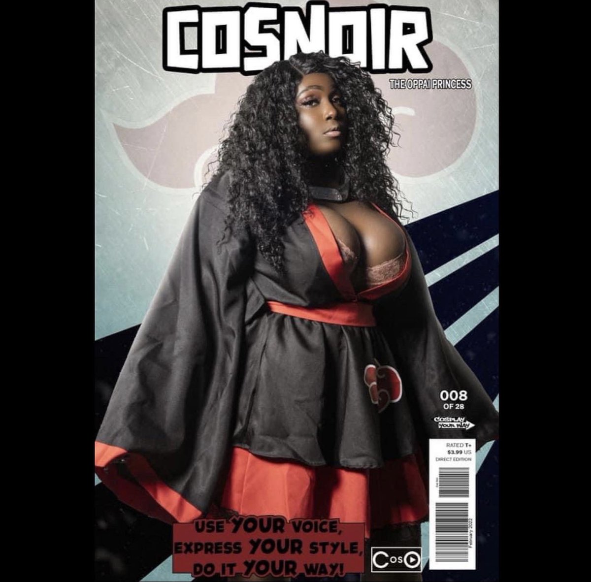 Being thick, there was a time that I never thought I’d be in the spotlight. Thank you for giving me the opportunity @Cosplay_YourWay 🥲💖✨ 
#cosplay #blackcosplayer #28DaysofBlackCosplay #NARUTO #NarutoShippuden #anime #animegirl #cosplayyourway #cosnoir #BlackHistoryMonth