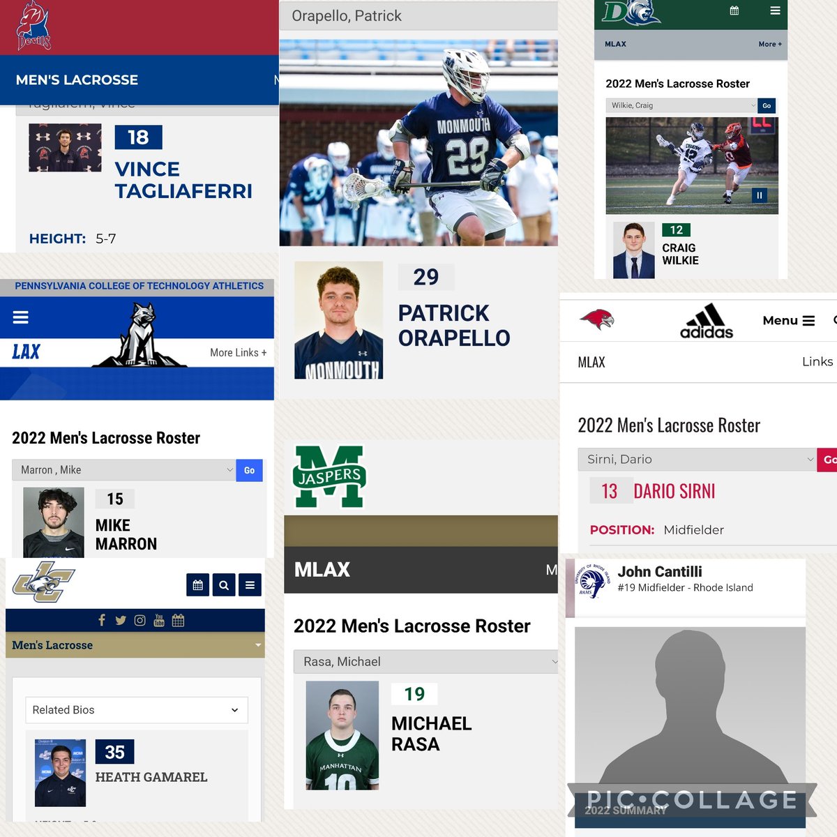 WHillsBoysLax's tweet photo. Good luck to all of our alums starting their college seasons.  Once a Patriot, always a Patriot.  #hillslaxfamily https://t.co/CvGk9jeQRe