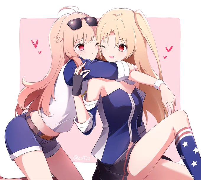 クリーブランドとコロンビア好き!
#アズールレーン 
