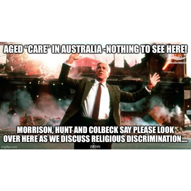 40% of aged care facilities have Covid. Huge workforce shortages. Defense force in homes. Physio and allied health not funded after October. But #NothingToSeeHereAgedCare says <a href="/ScottMorrisonMP/">Not ScoMo</a> @GregHuntMP  <a href="/richardmcolbeck/">Richard M Colbeck</a> 
#aachealthgroup #aacalliedagedcare #election2022