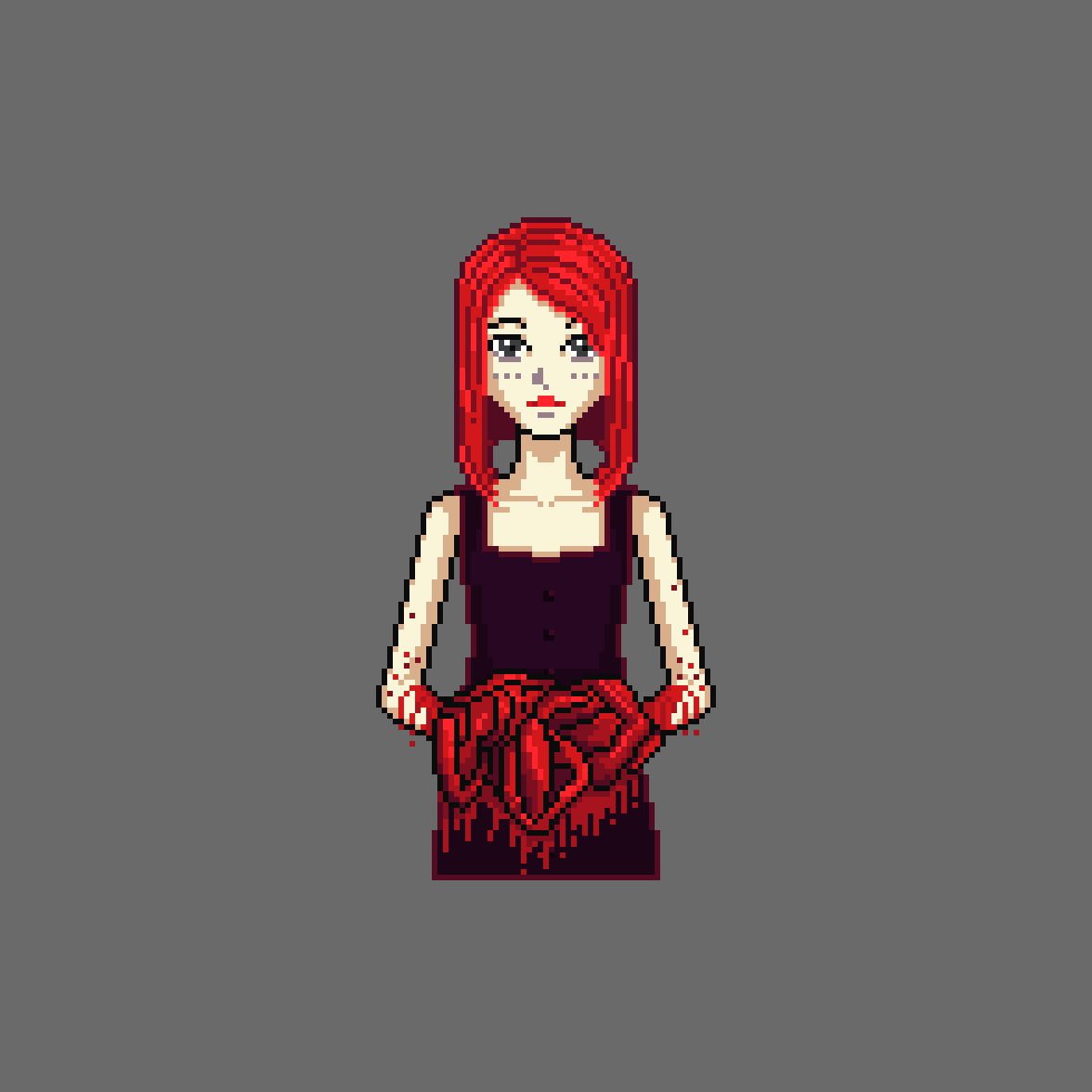 tujugila's tweet image. Once upon a time, I do pixel art..