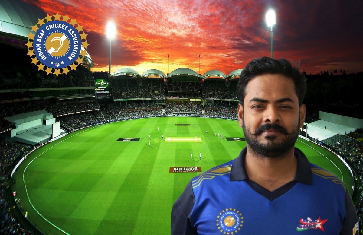 official_idca's tweet photo. Here's wishing All-Rounder Mr. Sumit Mishra a very happy birthday. 🎂💐👏🇮🇳🏏😇

#IndianDeafTeam
#MaharashtraDeafTeam https://t.co/K8W04iSILb