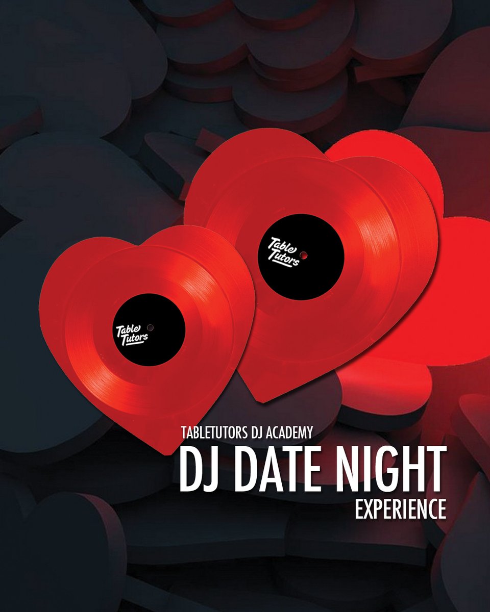 Try Something Different as a Couple!

Try DJing...TOGETHER!

Book a DJ Date Night for a #Valentinesgift!

Gift on #ValentinesDay and book your session on another day!

Limited sale only till Feb 14th!

Hit that link to Sign up => bit.ly/TTRegForm

#somethingnew #couples