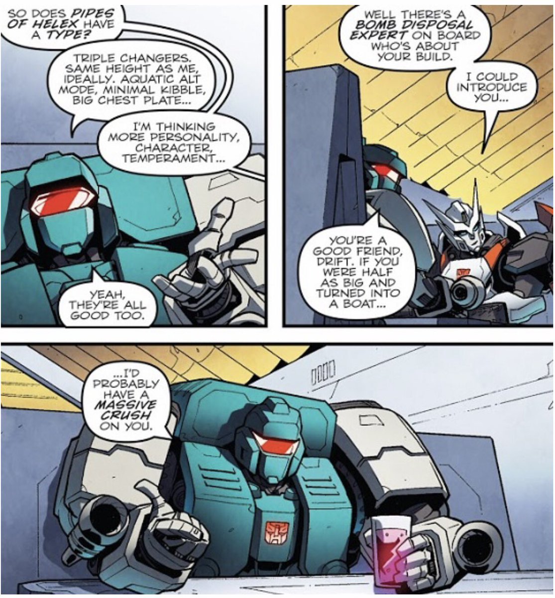 OctopawTiffany's tweet photo. @grahamcollects And people think the comics made him gay, smh. JRo was just saying the quiet part out loud. https://t.co/OhwHqxjlwl