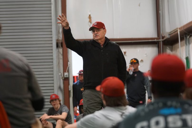 bobster030's tweet photo. @SYL_BSB Thank you Coach Eddie Varnadore - great message  for the last team building activity leading into the start of baseball season!  Gotta love this game!  Gotta love your teammates!  Gotta love your family! #clearaspace https://t.co/R952fyDgi5