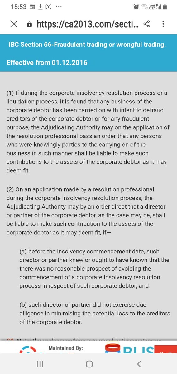 PL SEE PIC NOW AS PER ORDER #NCLT #NCLAT IT IS FOUND YUR ACQUIRING #DHFL #ASSETS RS 45000 CRORES AT RE 1 ALLOWED BY #COC NULL &amp; VOID AS PER #IBC ACT, 2016 YOU FAILED GIVE LAWFUL CONSIDERATION AS PER SECTION 24 INDIAN CONTRACT ACT, 1872.WHY WE FDR HOLDERS GOT CHEATED BY #PIRAMAL
