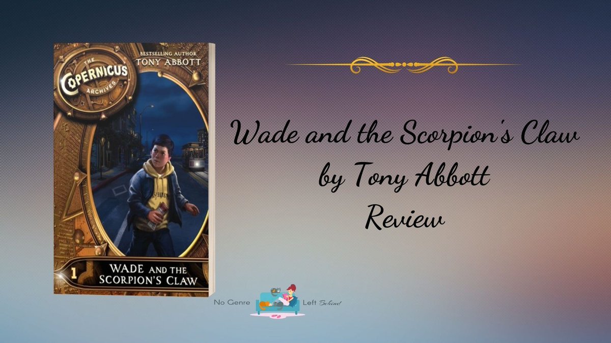 Wade and the Scorpion’s Claw by Tony Abbott is a quick and very action-packed adventure/mystery that keeps the pages turning all the way through this shorter story.

bit.ly/3glyVVC

#Review #LibraryBook #MiddleGrade #MGReaders #MiddleGradeAdventure #TonyAbbott