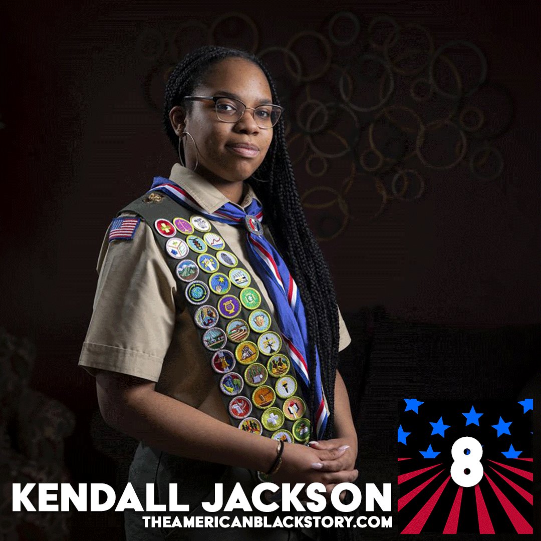 wherejoywrites's tweet photo. Kendall's preparation validated entire generations in the search for equality in the @boyscouts

Venture into her Blackstory here: 
https://t.co/K6JG3pp5wz

#BlackHistoryMonth #BlackFutureMonth #TheAmericanBlackstory #NationalBoyScoutDay https://t.co/a6di24frXQ