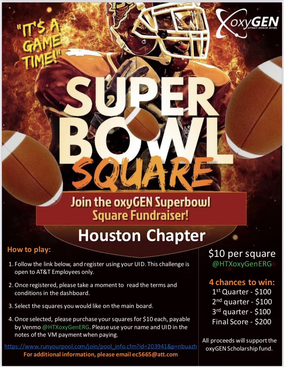 OxyGENHTX's tweet photo. Get in while there’s still time!! https://t.co/YFgYn2SPOR