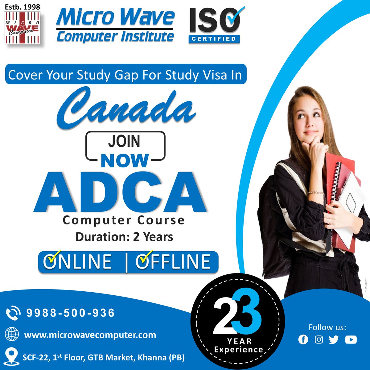 dimplekaur8749's tweet photo. ADCA course in khanna
#institute #COURSES  #computer #computerapplication #mwc #mwc98 #coaching #training #CareerGoals #opportunity #guidance #careerguidance #education #study #learning #studyvisa #khanna #studygap #ielts #studywithme #foreign #computers #institutes #adcacoaching https://t.co/pEvDudpLsq