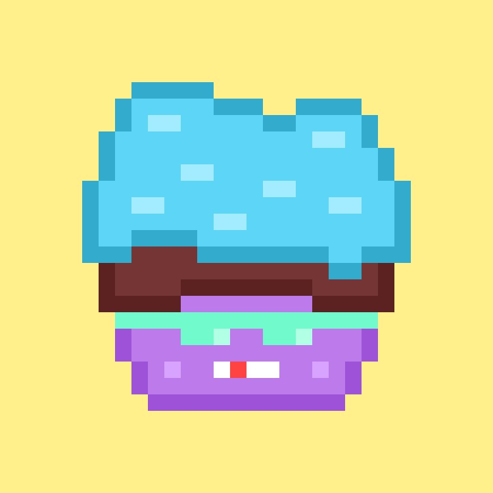 cupcakebytes's tweet image. Cupcake Byte 132
Cupcake Bytes NFT collection available February 19, 2022 on OpenSea.
#nft #nftcollection #nftcollectibles #nftcommunity #nftart #nftartist #nftcollector #nftproject #opensea #openseanft #cupcakebytes #pixelart