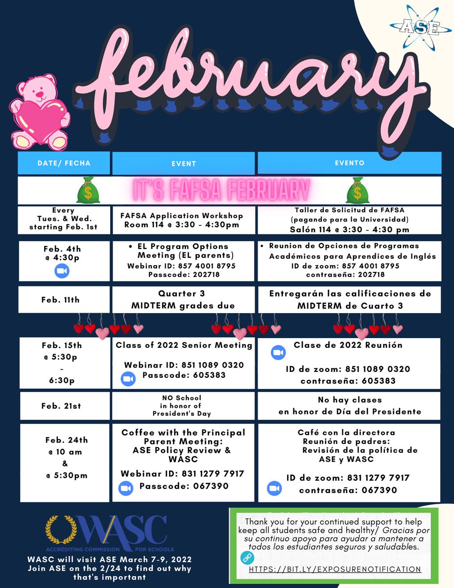 ExploreASE's tweet photo. In case you missed our text messages. Mark your calendars! It’s #fafsa_february https://t.co/NLFrYty9pl