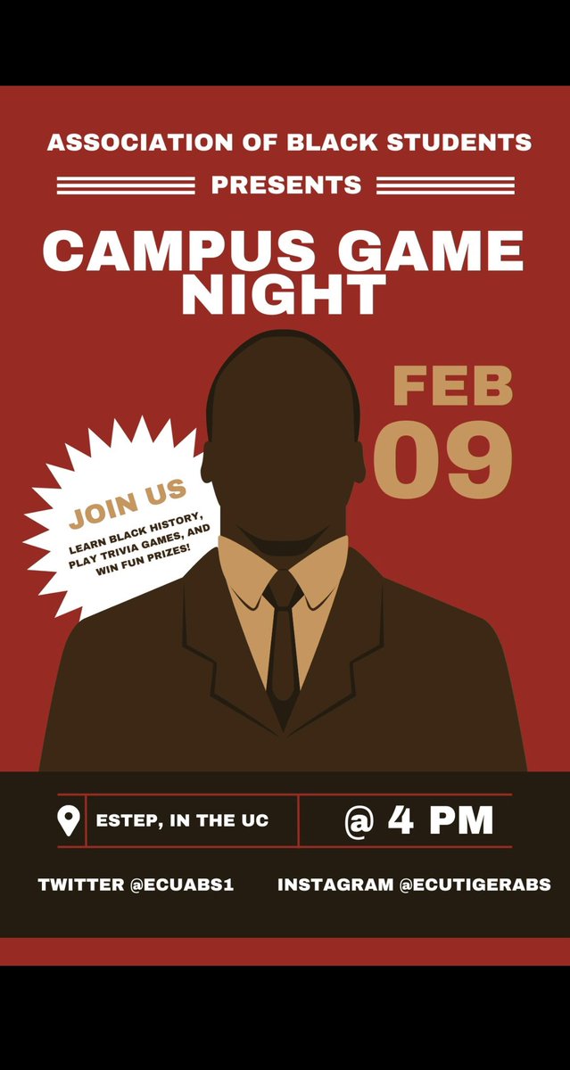 The Association Of Black Students (@ecuabs1) on Twitter photo 