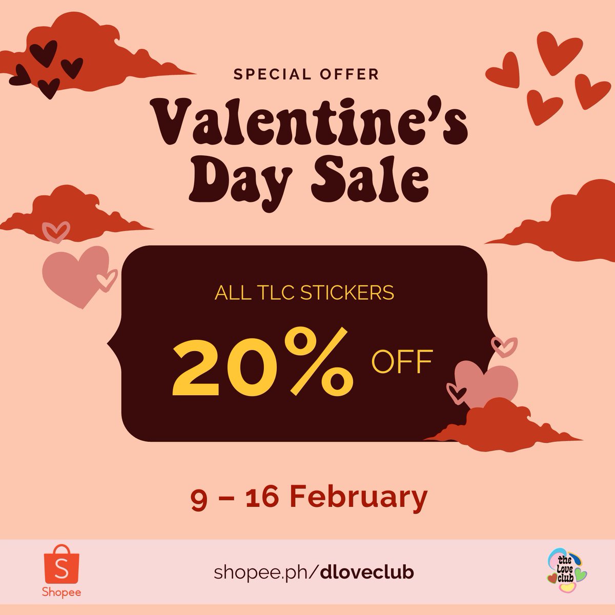 kylayaan's tweet photo. WOOHOO! Love is in the air~ 💃💕 and I wanted to share the love by giving you a 20% discount on all TLC stickers (with extra freebies!) starting today until Feb 16 🙂 #stickers #artph

🛒⚡ https://t.co/36bTfgRsRk 🛒⚡ https://t.co/FoztdUZRCv