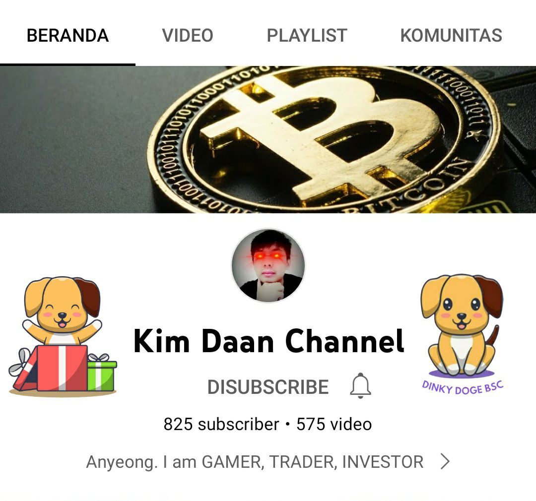 Dinkydogebsc's tweet photo. Good news.. 🥳🥳🥳
Alhamdulillah, today Dinky Doge BSC will be reviewed and uploaded on the YouTube channel of Kim Daan Channel, owner of https://t.co/Pl0OIoxxBo

Youtube links :
https://t.co/xXUawsbLHs

Don't forget to subscribe and turn on notifications!!

cc : @kimdaanchannel https://t.co/R3D7do7Rnw