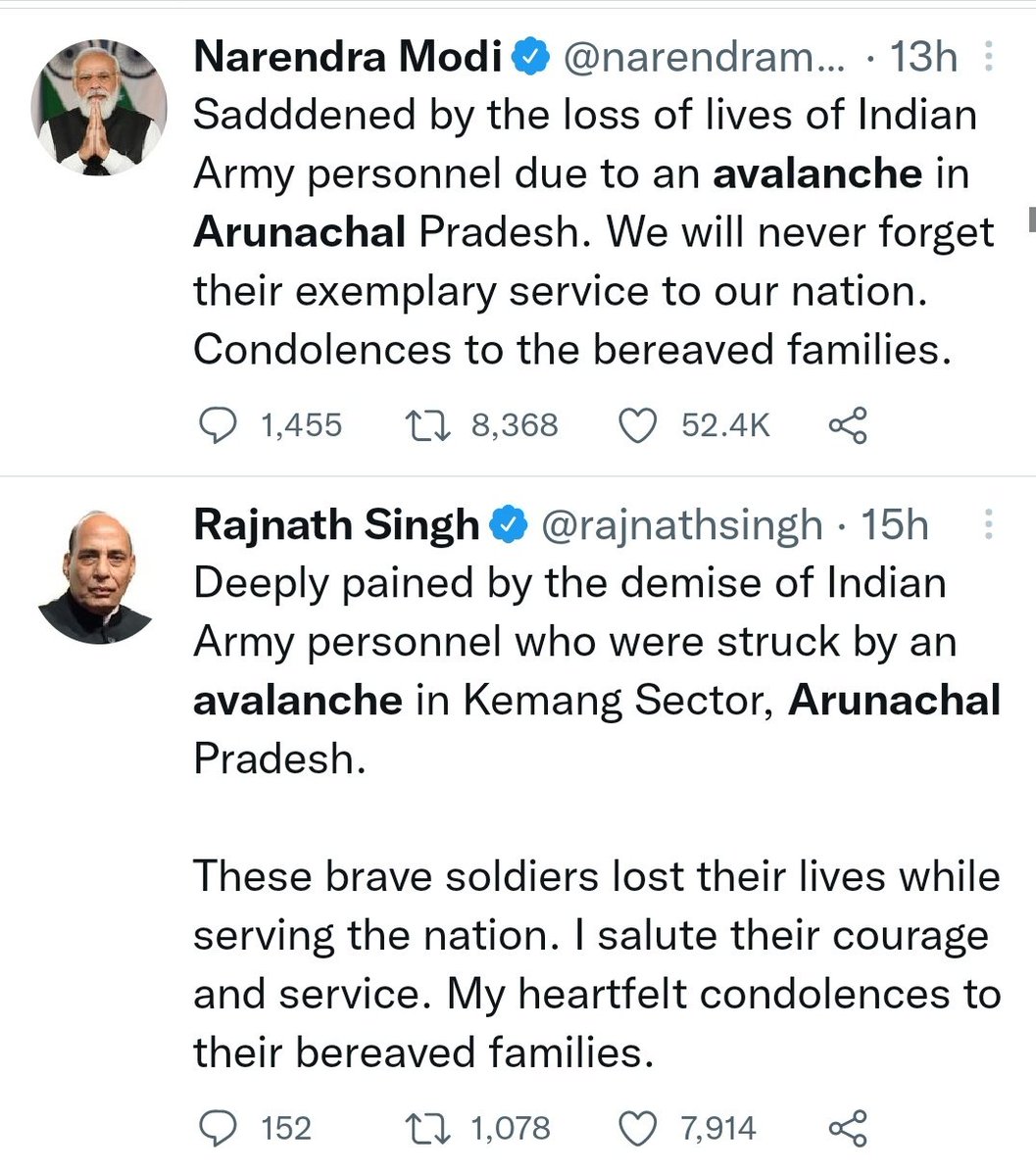 37VManhas's tweet photo. Everyone seems saddened & pained but families of
HAVILDAR JUGAL KISHORE
RIFLEMAN VISHAL SHARMA
RIFLEMAN ARUN KATAL
will not be given any ex-gratia relief or compensation by @manojsinha_ and his administration.
@DrJitendraSingh sir, kindly raise this issue and end this for ever. https://t.co/5WwPY4AGiY