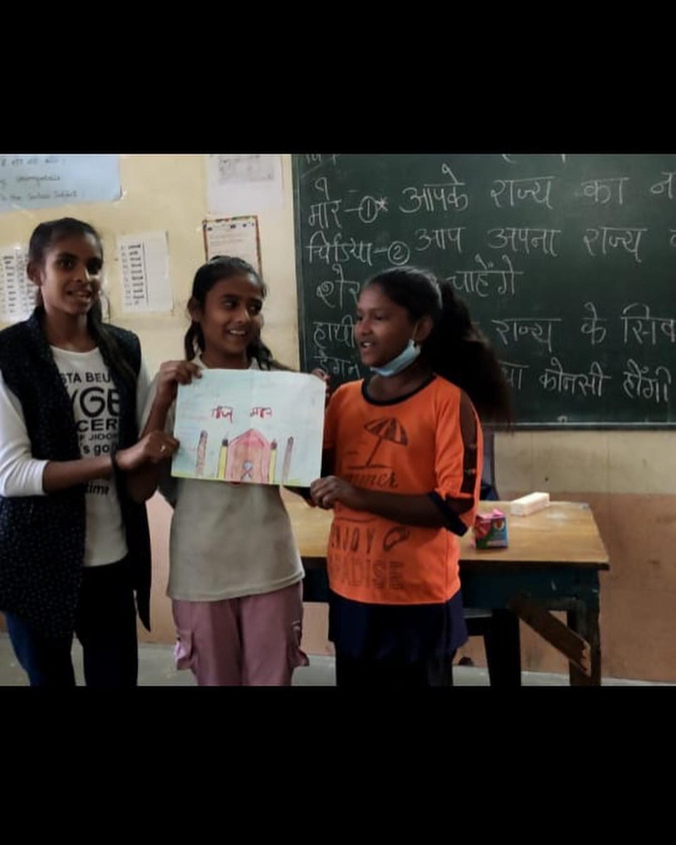 APravah's tweet photo. Do you think it’s interesting and fun to create and design your own states 🤔
This week Sambhavna students have developed their states and presented the rules and lives of the citizen.
Donation Link: https://t.co/sM04YF9FfB
#Donations #education #nonprofits https://t.co/PCONIPy9Pe