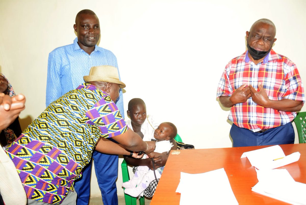 h_okumbe's tweet photo. Officially COMMISSIONED Mdondo &amp; Nyalwenya Dispensaries in Ugenya Sub County to further reduce the distance travelled by members of the public for access to QUALITY healthcare. Siaya County is well within the @WHO RECOMMENDED standard of less than 5kms travel to a health FACILITY https://t.co/Kp2oZQmoDg