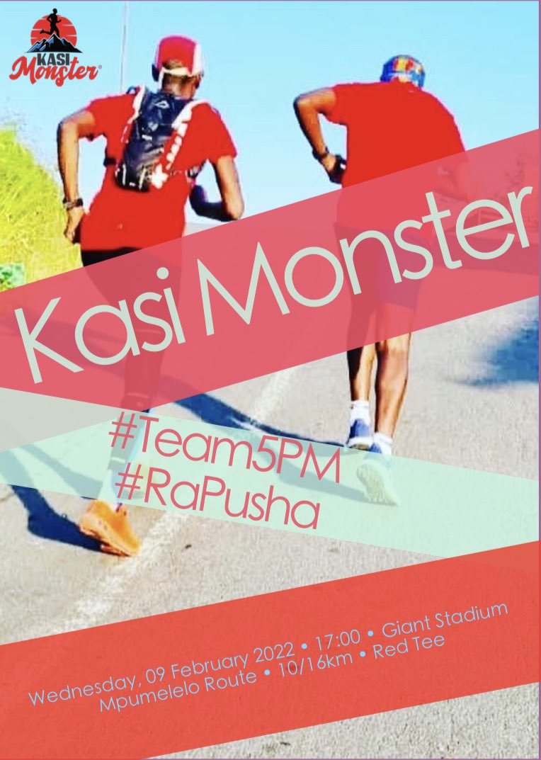 kasi_monster's tweet photo. #Team5PM Training
🗓 09 February 2022
⏰ 17:00
🏟 Giant Stadium
#KasiMonster
#RaPusha https://t.co/FSIuzQ2tx0