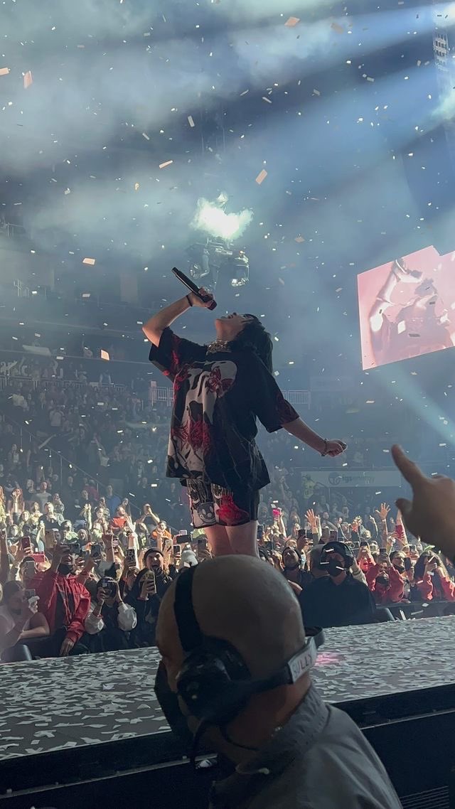 oldbillievibes's tweet photo. #HTEPittsburgh: Billie actuando en @ppgpaintsarena en Pittsburgh, Pensilvania. 
 📸: rebecca.kateee https://t.co/mioPfqk0gJ
