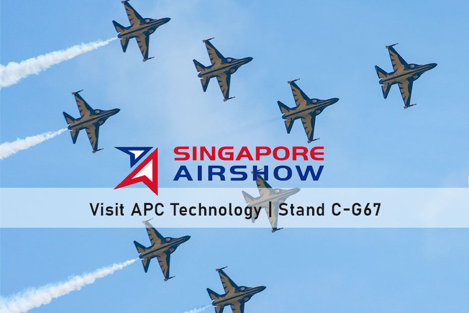 Next week we will be at our first face-to-face overseas tradeshow in 2 years! APC is delighted to be part of the Team Defence Australia delegation exhibiting on stand C-G67 at the <a href="/SGAirshow/">Singapore Airshow</a>. bit.ly/3JhzNqz
#singapore #australia #aviationindustry #defencetechnology