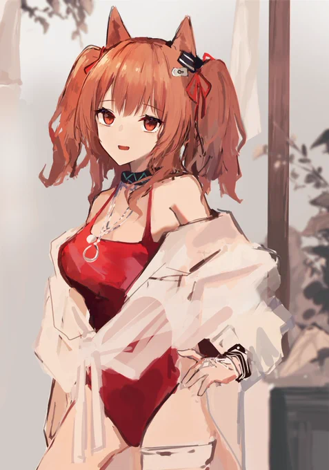 アンジェリーナ水着
#アークナイツ #明日方舟 #Arknights 
