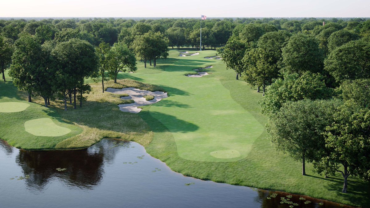 What a view across Lake Kadijah and down the proposed 18th hole designed by <a href="/OCMGolf/">OCM Golf</a> #render