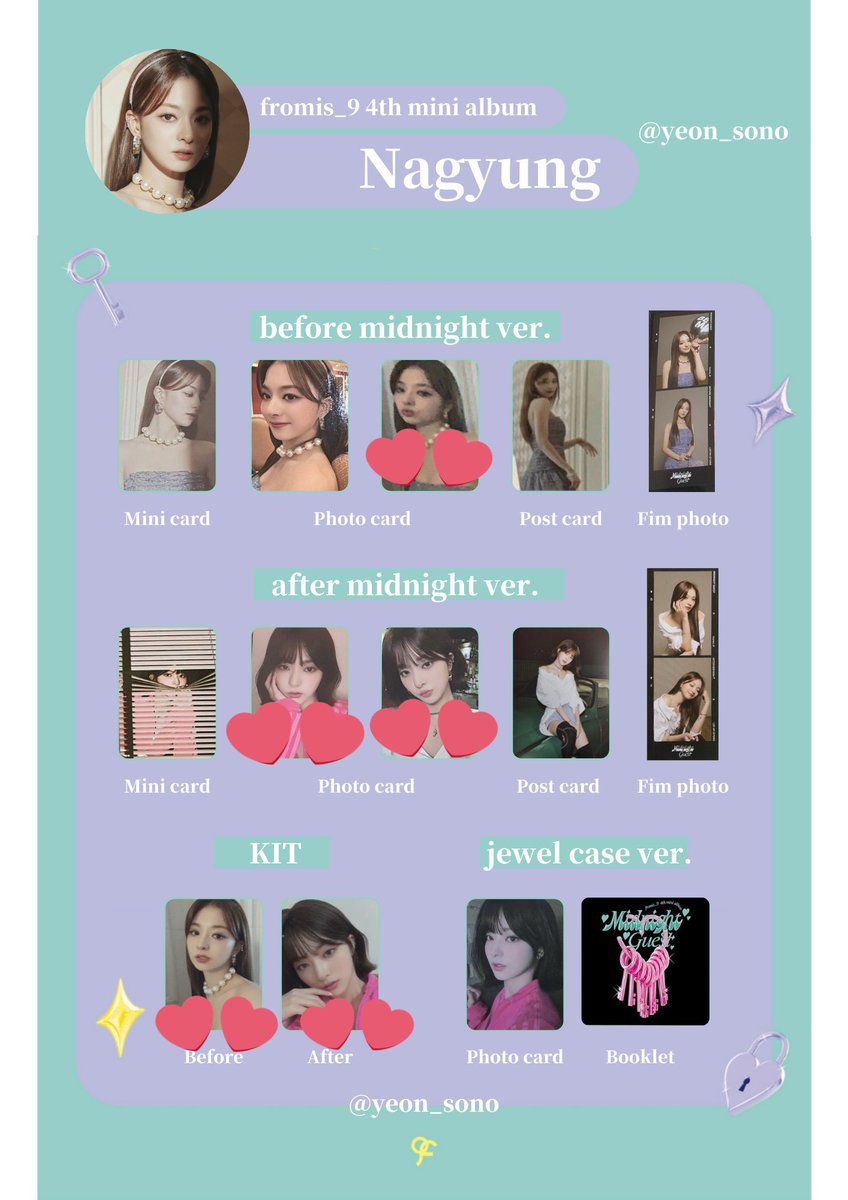 otxv3u's tweet photo. プロミ　fromis_9  トレカ交換

譲>>写真のもの
求>>2.3.4枚目ナギョン（ナギョン無限回収中ですが特に💕求めてます）

お気軽にリプ又はDMしてください(^-^)

#fromis_9トレカ交換 #fromis_9_DM https://t.co/EsKbrF56kk
