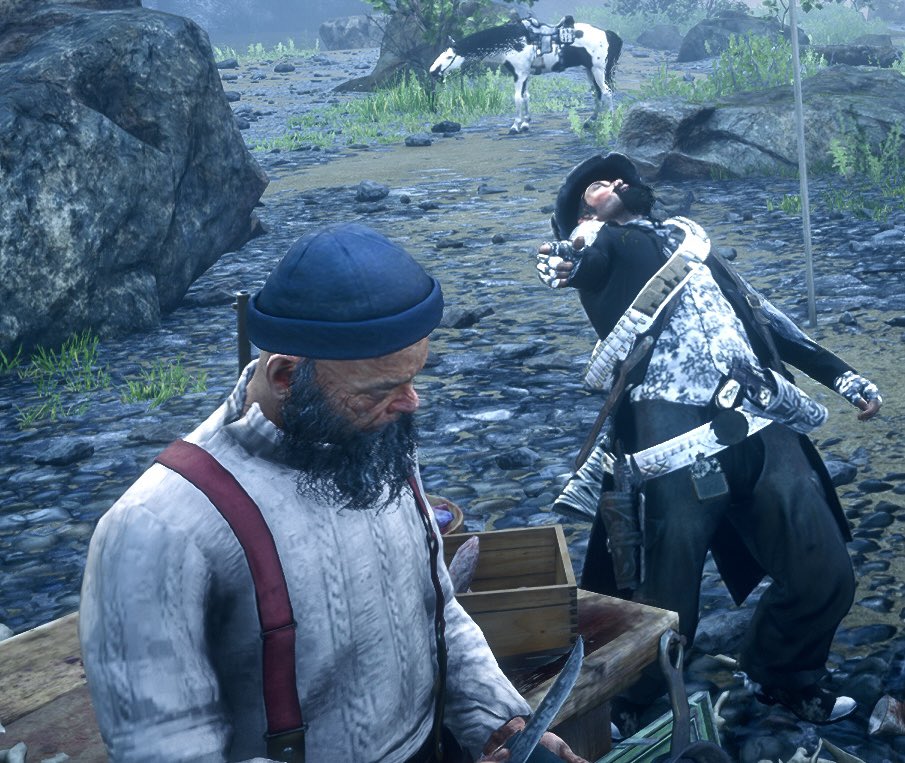 BDog14989228's tweet photo. @RockstarGames Haha…Oh Rockstar!

For the fist time, in a long time, I’m at a loss for words. 

#SaveRedDeadOnline https://t.co/NieegsOmUI