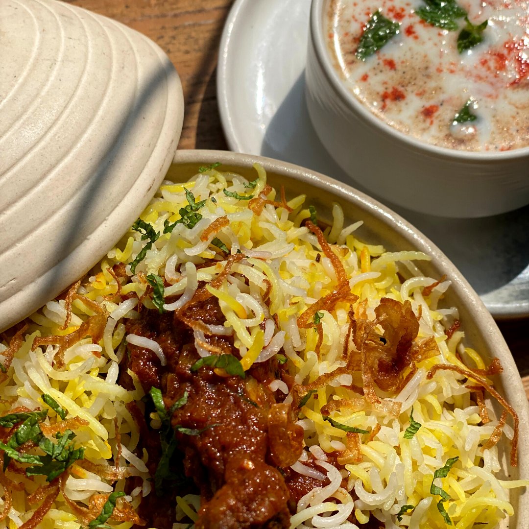 They say the way to the heart is through the stomach, especially when it's Biryani.❤️ This Valentine's week gift a GaramMasala experience, order now!

#Foodies #Bangalore #ValentinesWeek #Biryani #Lunch #Dinner