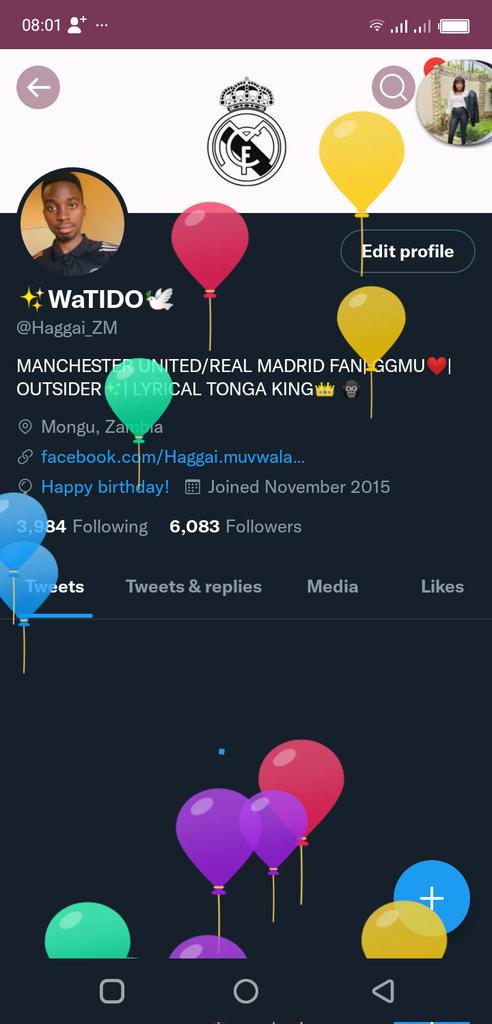 Haggai_ZM's tweet photo. Got my balloons!!
+1 https://t.co/nUaL47SSj8