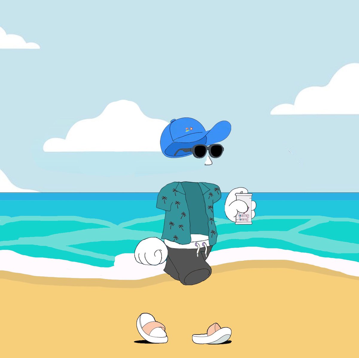 Blue Cap NFT tweet media