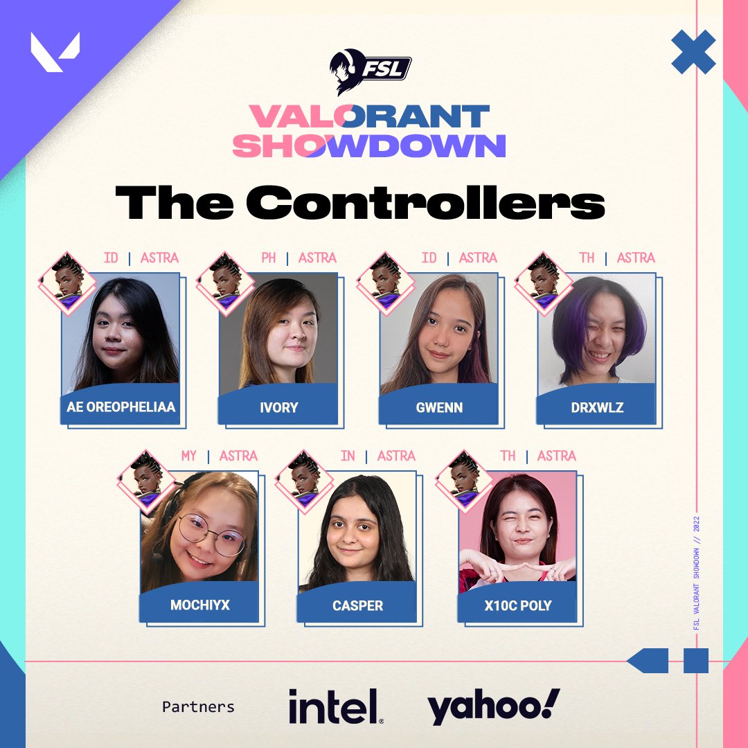 Fsl_GG's tweet photo. Introducing part 1 of our players that are participating in our ๐๐ฆ๐ ๐ฉ๐๐๐ข๐ฅ๐๐ก๐ง ๐ฆ๐ต๐ผ๐๐ฑ๐ผ๐๐ป this weekend!! ๐ค
Will they stick to their original roles and play their comfort agents? or will we be surprised?
๐๐ฆ๐ฐ๐ฏ? ๐
#VALORANT #FSLVALORANTShowdown #FSL https://t.co/ZZ6J0qht3h