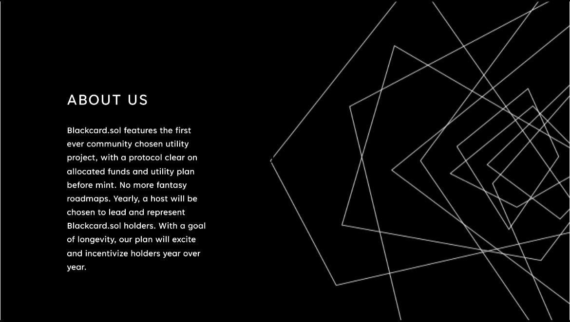 Blackcardsolana's tweet photo. Here is the @Blackcardsolana official PROTOCOL! No more fantasy roadmaps! #Solana https://t.co/WjEvegjLih
