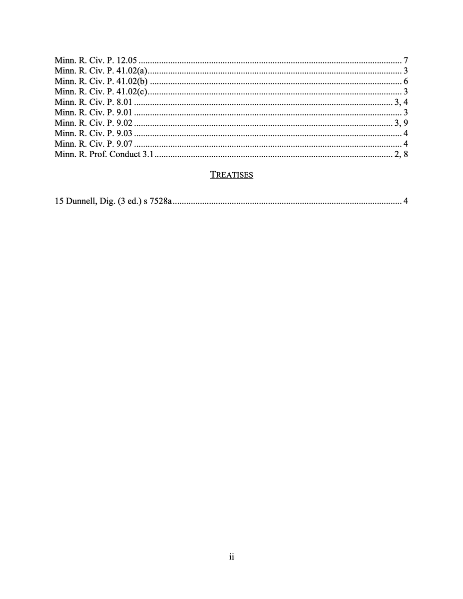 xDonkeyKong's tweet photo. I've been doing a lot of legal writing. This is the Brief in Support of [my] Motion to Dismiss. The story is, the other party made a sham motion. At first I was going to respond but figured out that was a total trap. I think I caught them in their own trap...

pages 1-4 (of 11.1) https://t.co/bptyRflTRa