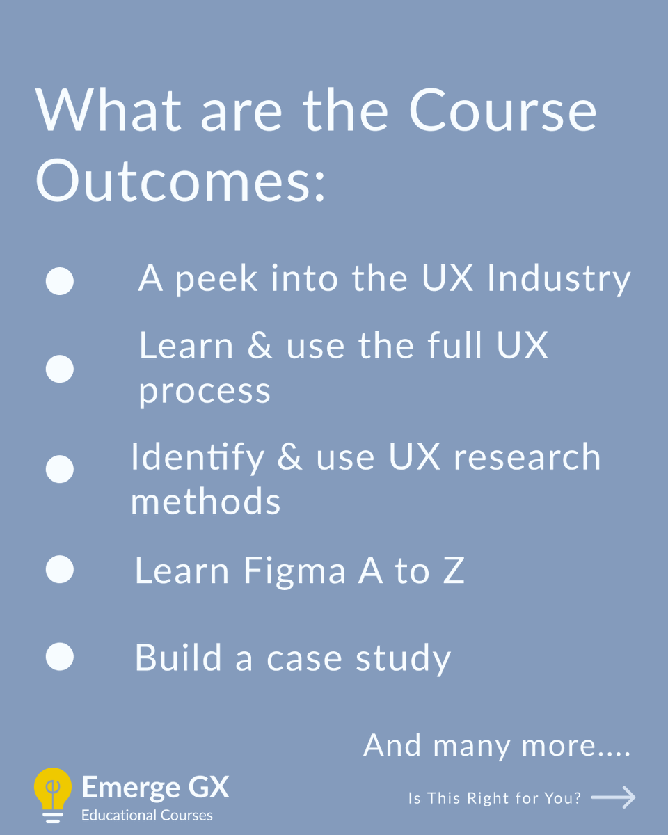 EmergeGx's tweet photo. Always wanted to learn UX Design but didn’t know where to start? 😕

Here’s your chance with our new course with Eric Lee, Beginner’s Guide to UX Design.✨

Register today and get the EARLYBIRD DEAL, ending February 18! https://t.co/wjAZQRv3ik
#DesignCourse #UXDesignCourse https://t.co/aMAXHPNddb
