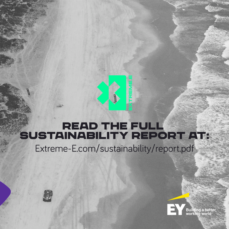 fiaextremeh's tweet photo. 🆕 SUSTAINABILITY REPORT 🆕

We are proud to publish our Sustainability Report, including carbon footprint. 

It summarises our tactics and achievements throughout 2021, whilst also outlining our strategy and focus going forward.

Read Report: https://t.co/FNOizOYxBz

#ExtremeE