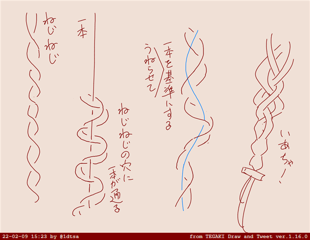 実用編 #tegaki_dt 